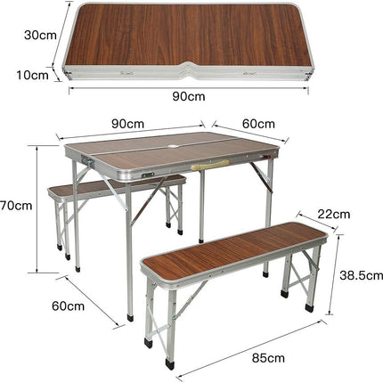 Ensemble Table Pliante Valise avec 2 bancs Portable Aluminium - AquabricoEnsemble Table Pliante Valise avec 2 bancs Portable AluminiumAQUABRICOAquabricoEnsemble Table Pliante Valise avec 2 bancs Portable Aluminium